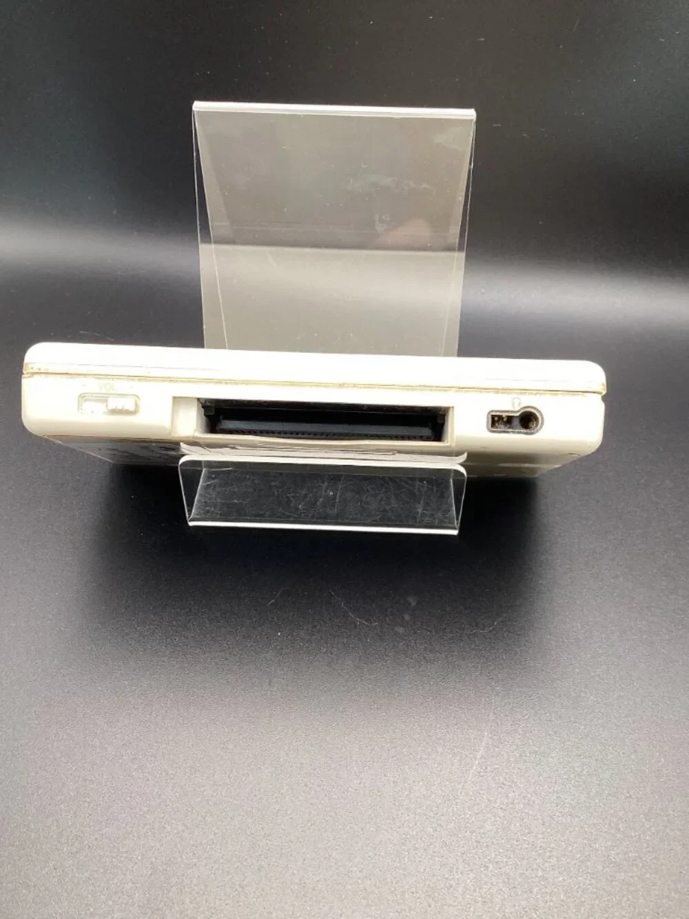 Nintendo DS Lite White USG-001 Powers On Bad Top Display New Battery USA AS-IS